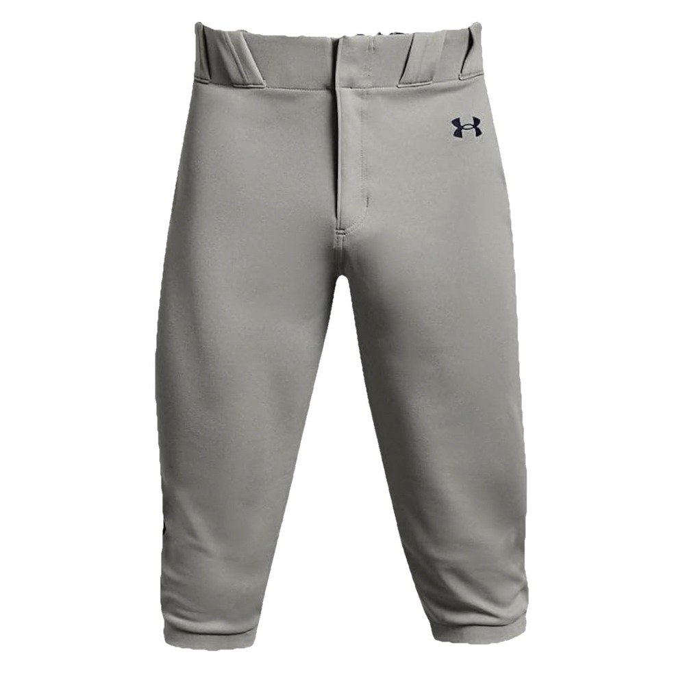 Under Armour Men's Gameday Vanish Baseball Knickers Grey/Navy Pipe Size XL New
